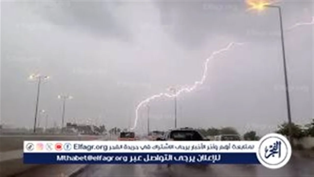 استمرار عدم استقرار الطقس في مصر مع أمطار رعدية ورياح مثيرة للأتربة